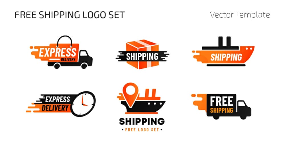 Shipping Logo Set