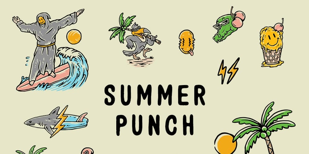 Summer Punch Illustrations