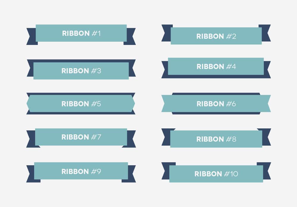 Vector Ribbons