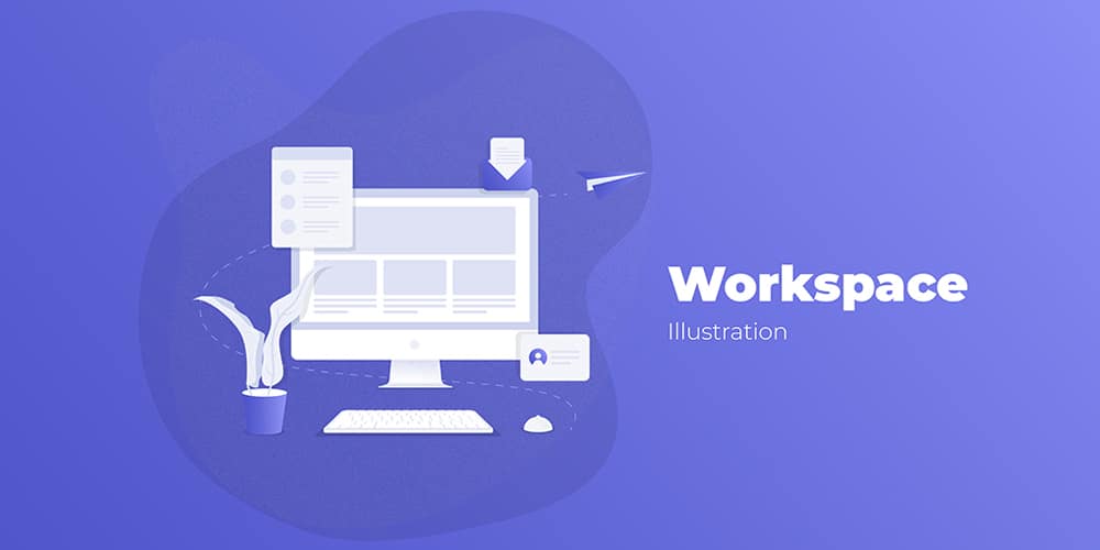 Workspace Illustration