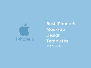 iPhone 6 Mockup Design Templates