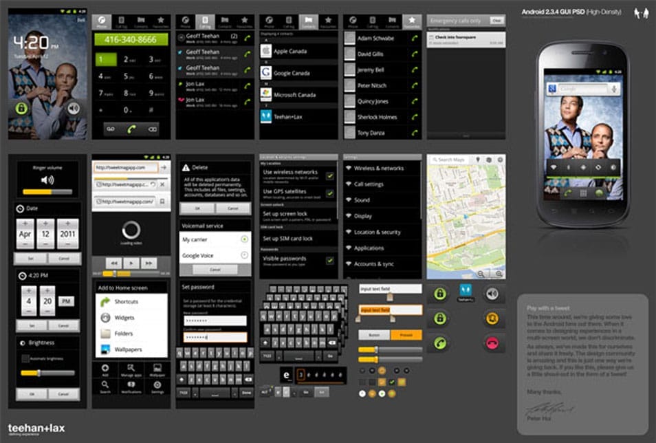 75+ GUI Templates For Android And IOS » CSS Author