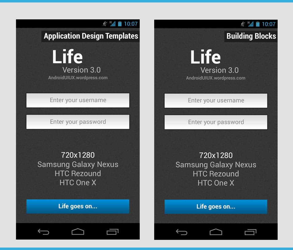 75+ GUI Templates For Android And IOS » CSS Author