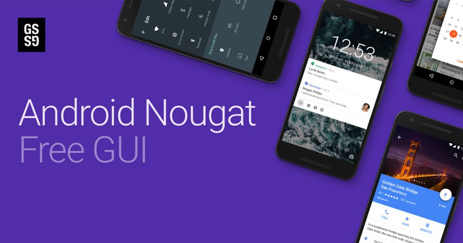 Android Nougat Free GUI