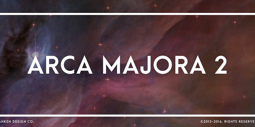 Arca Majora Free Font