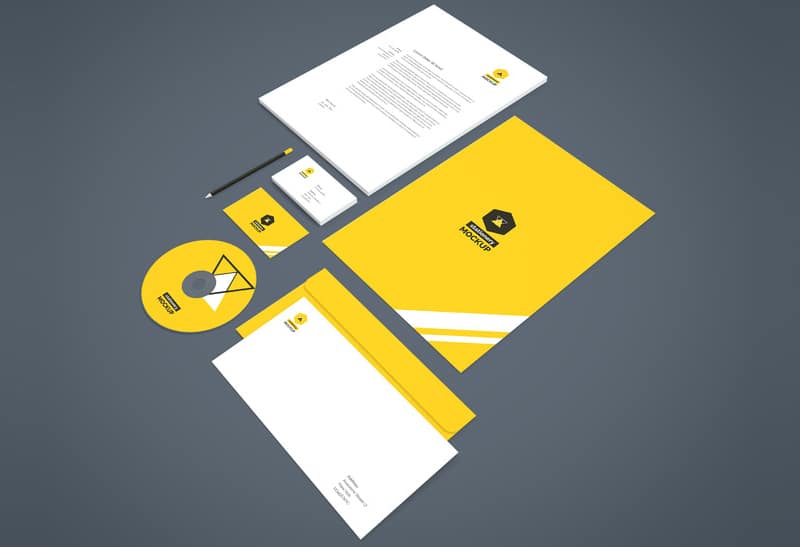 Branding Stationery Mockup