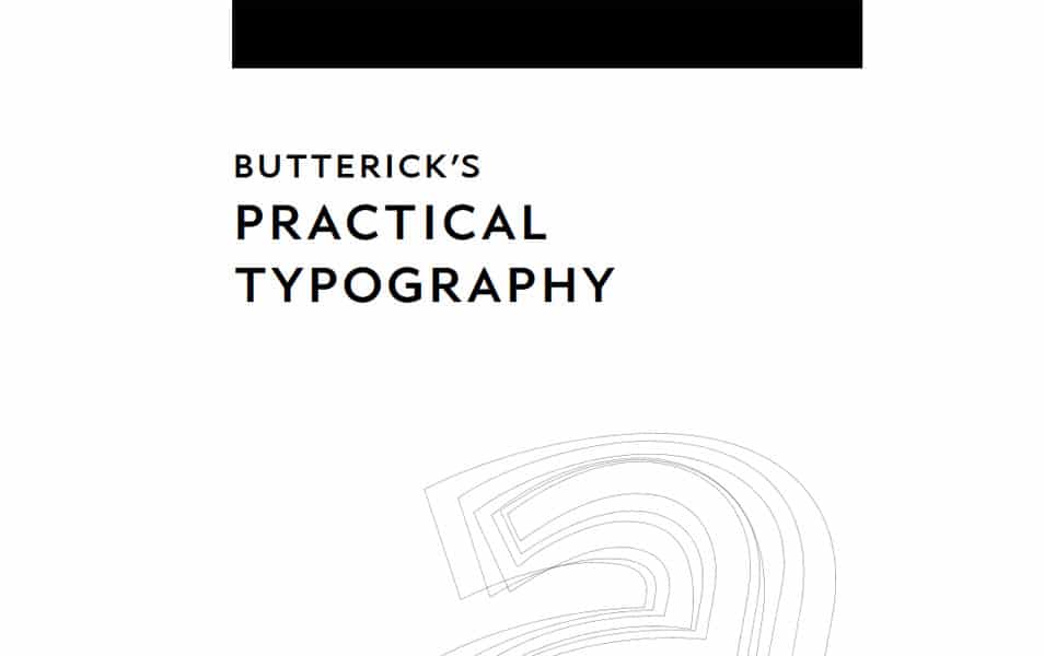 Butterick’s Practical Typography
