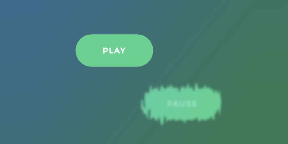 Distorted Button Effects with SVG Filters