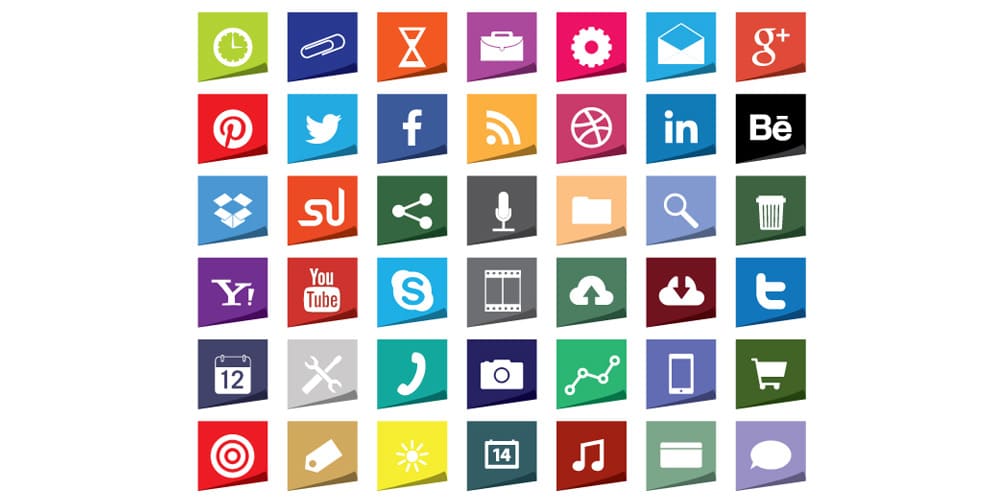 Free Vector Foldicons