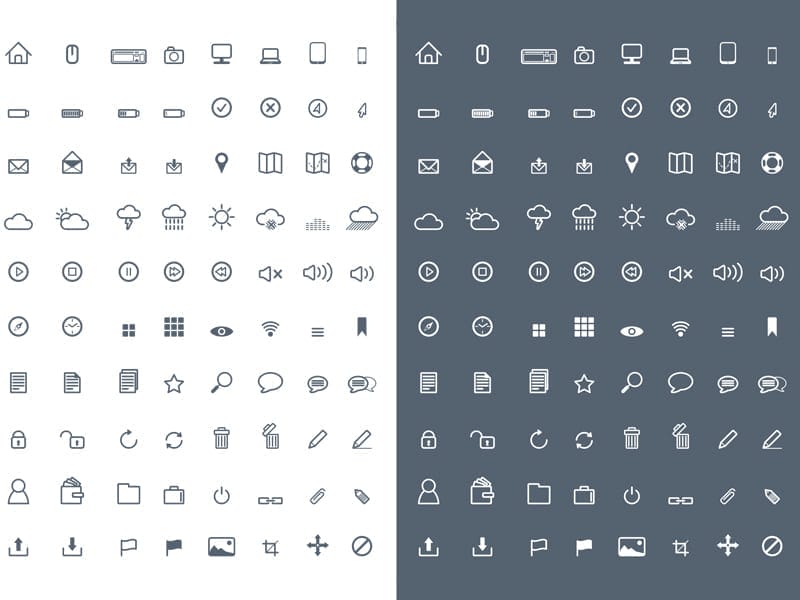 Free Flat Vector Icons