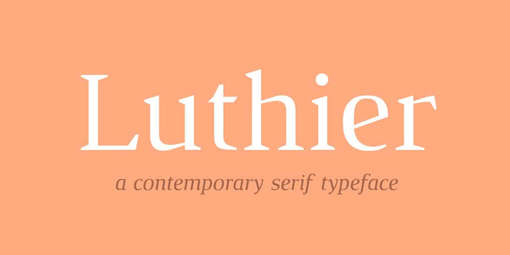 Luthier Free Font