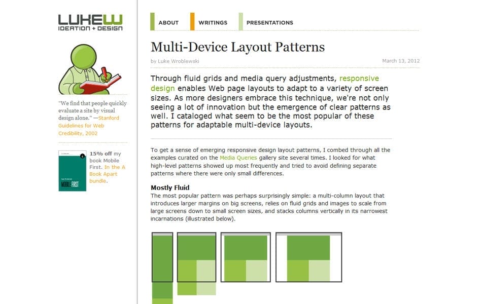 Multi Device Layout Patterns