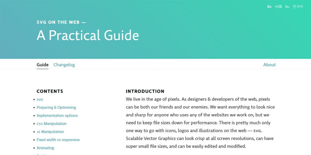 Best SVG Tutorials and Techniques 58 SVG on The Web