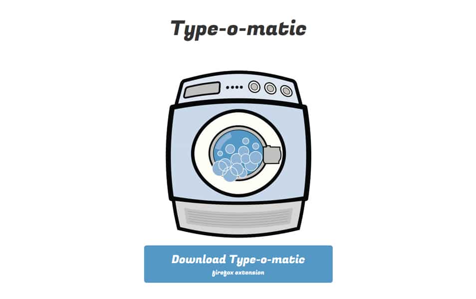 Type-o-matic
