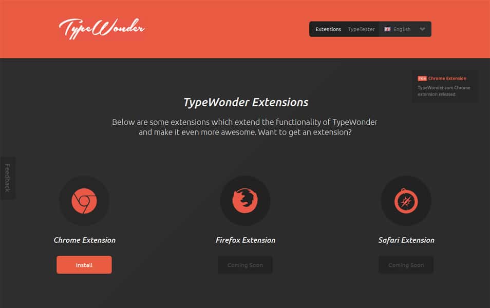 TypeWonder Extensions
