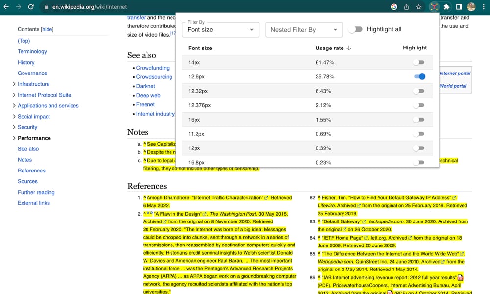 Typography Analyzer