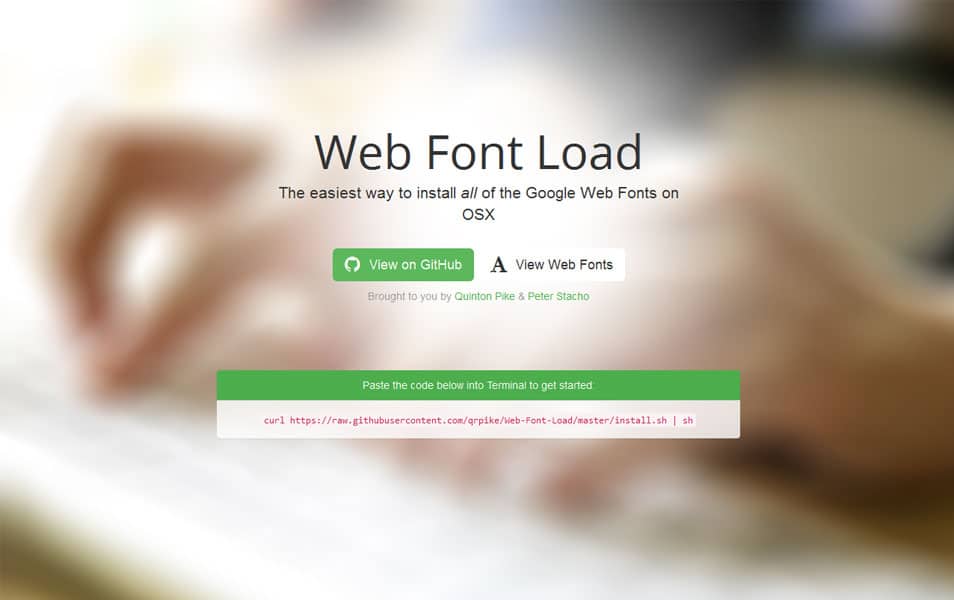 Web Font Load