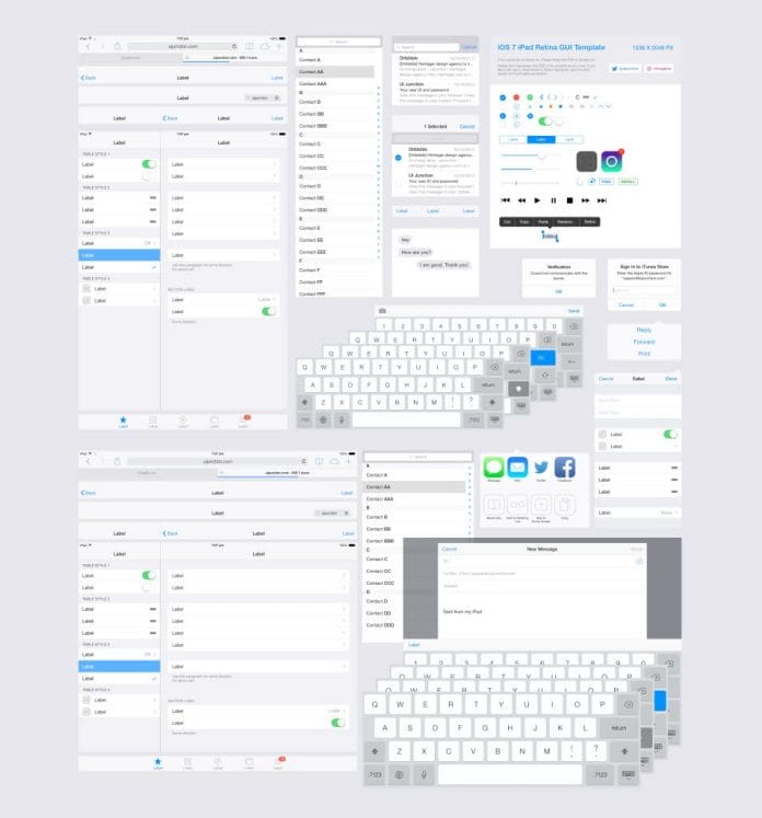 75+ GUI Templates For Android And IOS » CSS Author