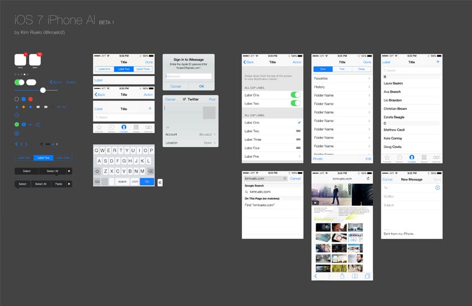 75+ GUI Templates For Android And IOS » CSS Author