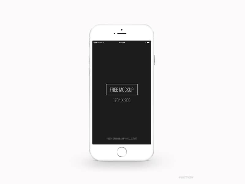iPhone 6 PSD Mockup