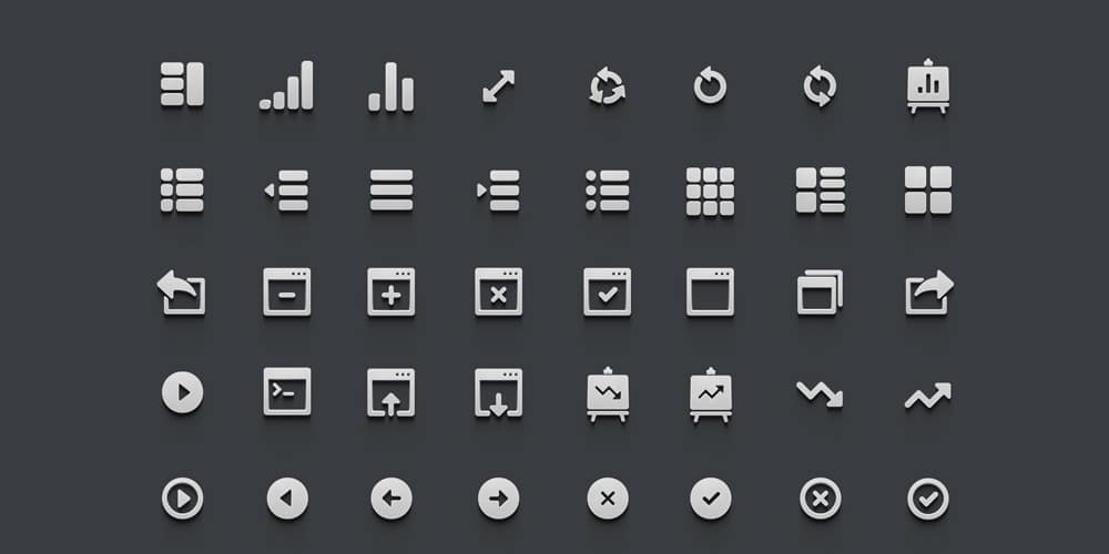 3D Icons PSD
