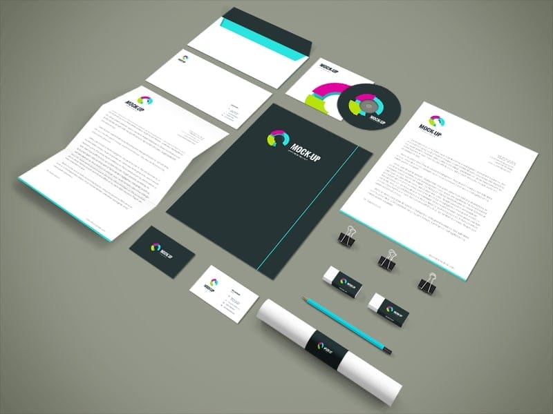Branding,Stationery Mockup PSD