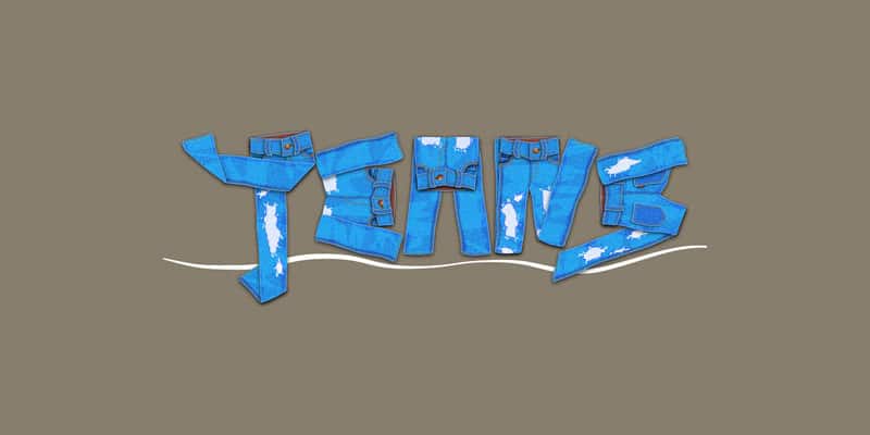 Create A Jeans Text Effect