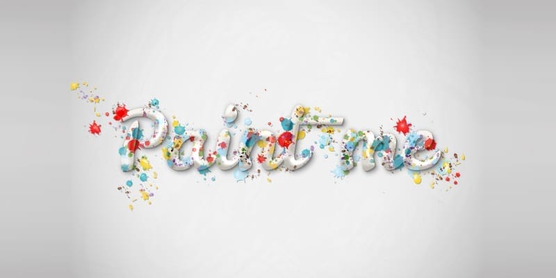 Create a Multicolored Splashed Text Effect in Adobe Illustrator