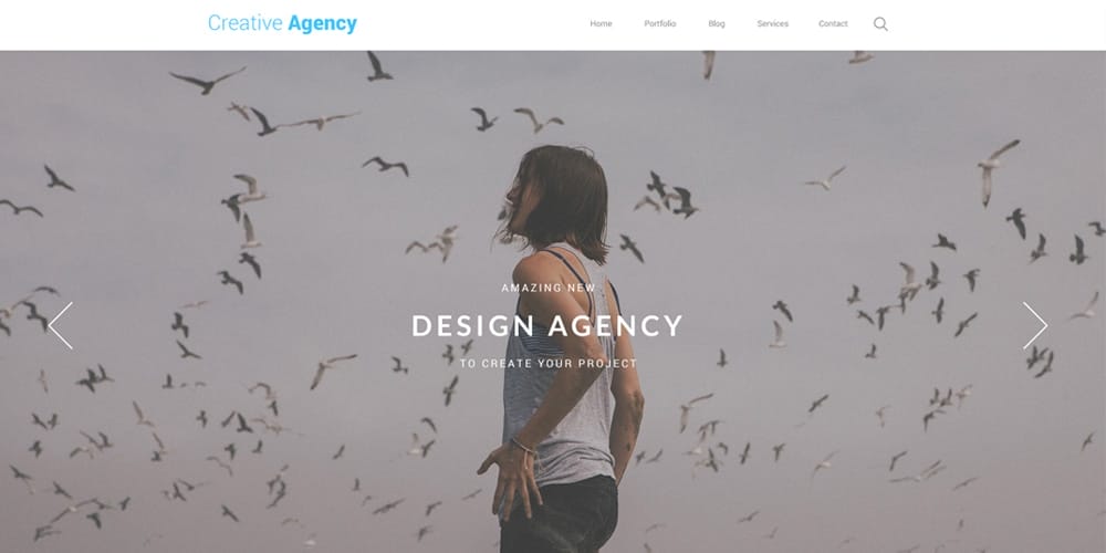 single page website templates