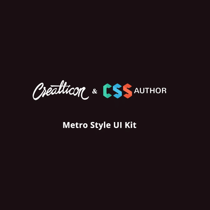 Creatticon UI Kit PSD