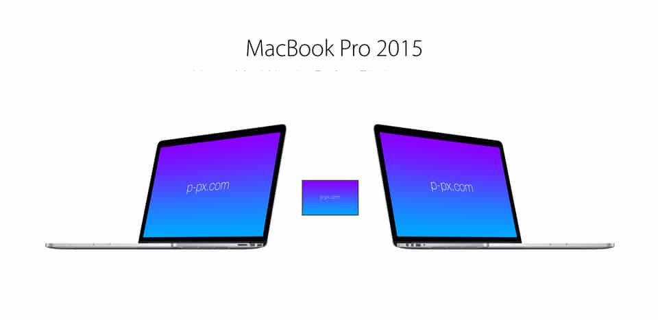 Free Macbook Pro Mockup Template