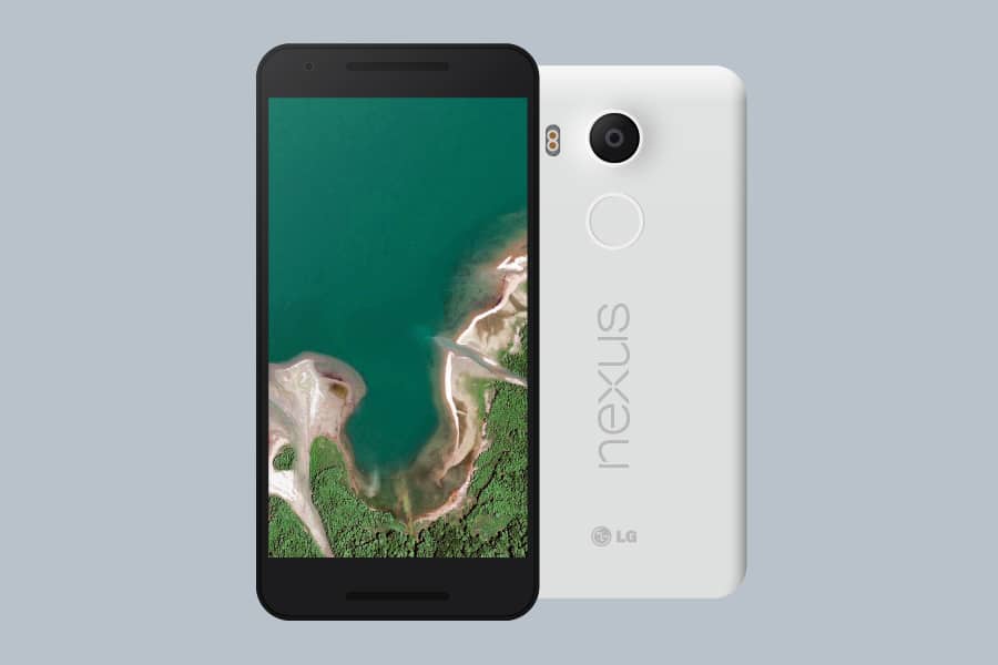 Free Nexus 5X Vector Mockup