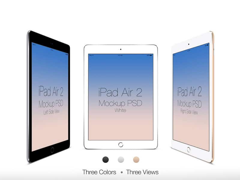 IPad Air 2 Mockup