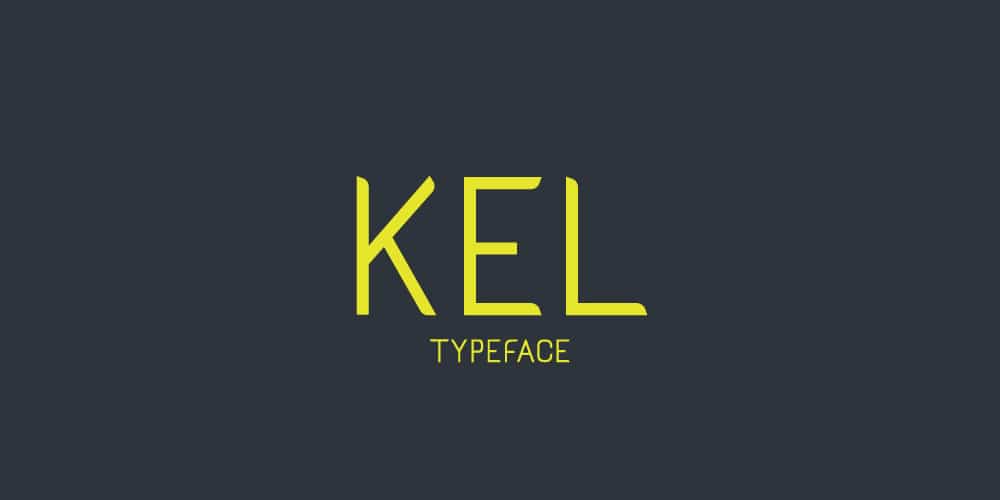 Kel Typeface