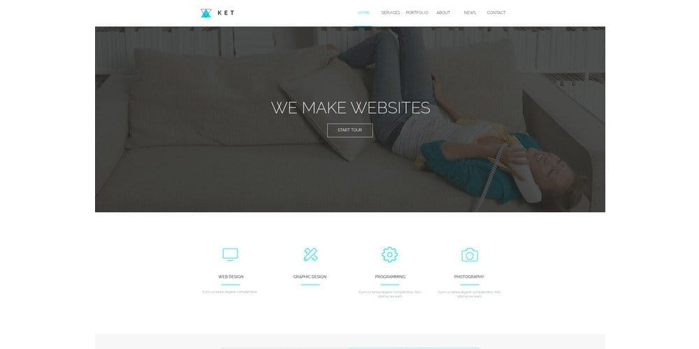 Ket-Single-Page-PSD-Web-Template