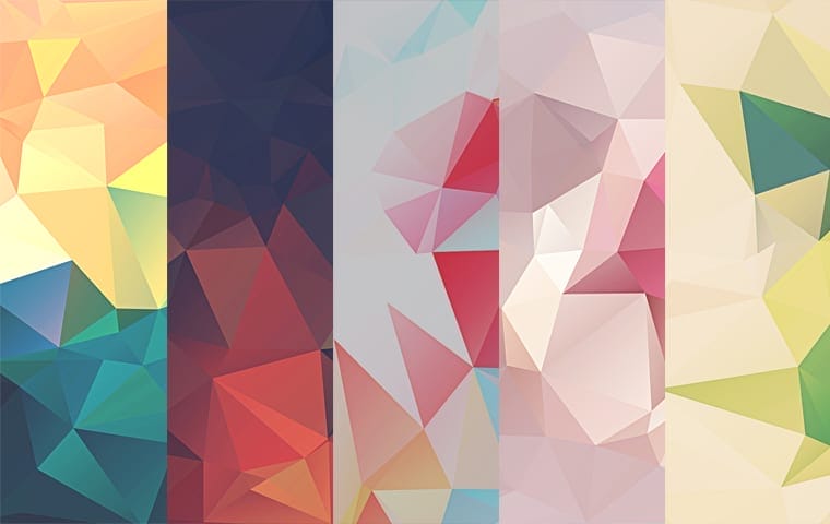 Low Poly Polygonal Texture