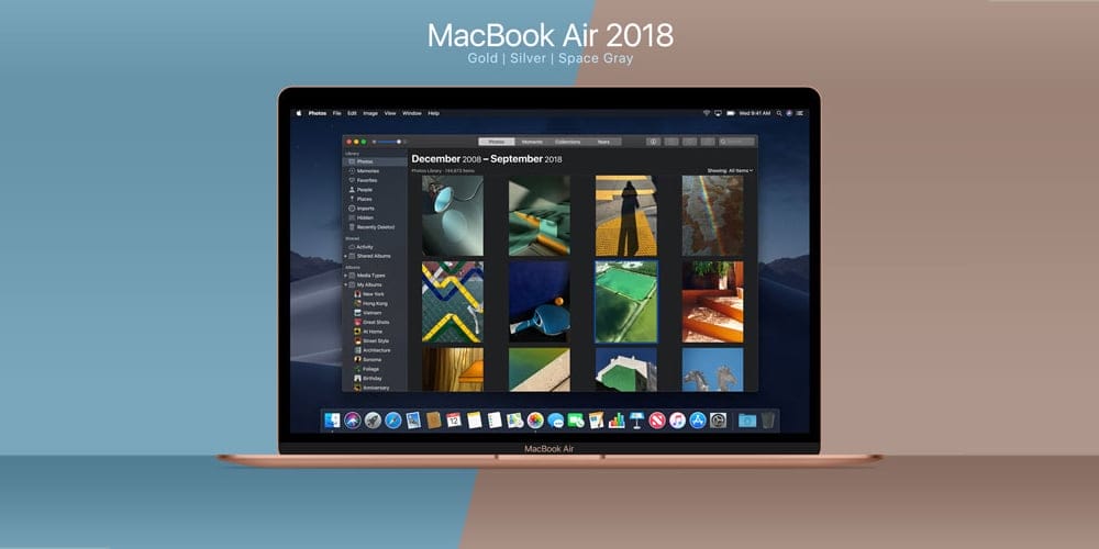 MacBook Air 2018 Mockup