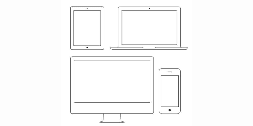 Outline Apple Devices