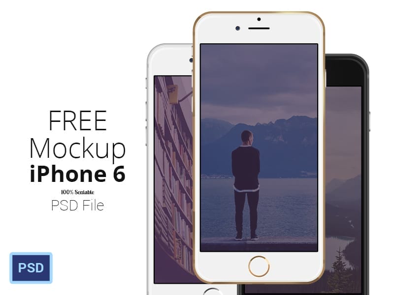 iPhone 6 - Scalable Mockups