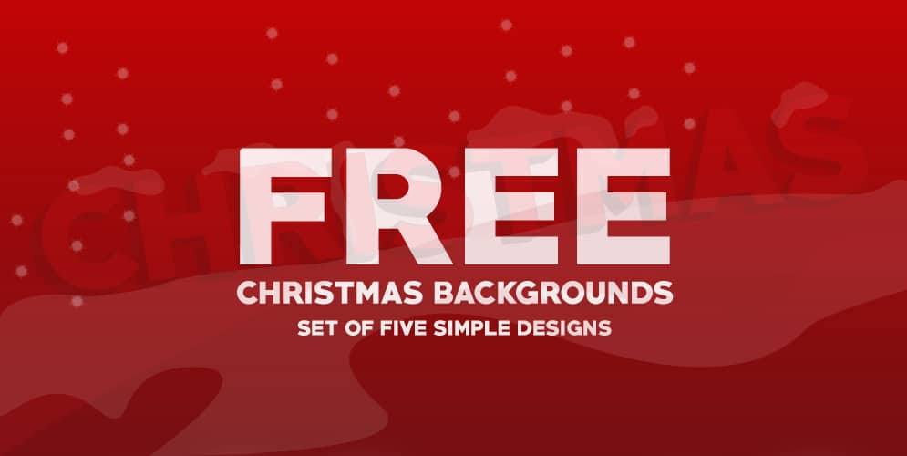 5 Free Christmas Backgrounds