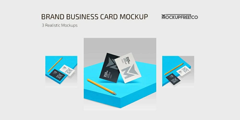 Brand Business Card Mockup