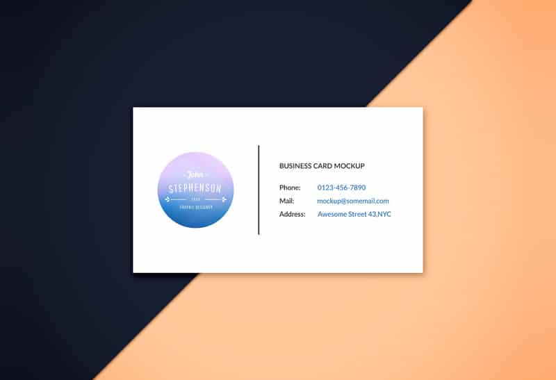 Business Card Mockup