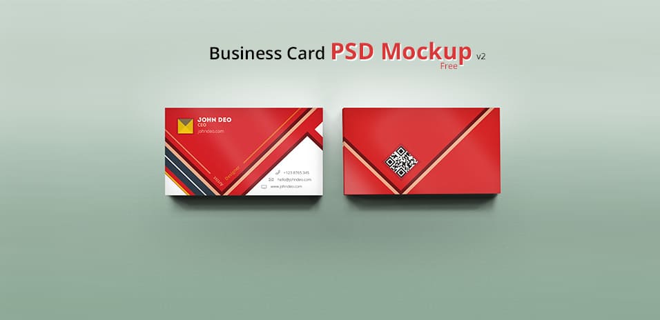 Business Card PSD Mockup
