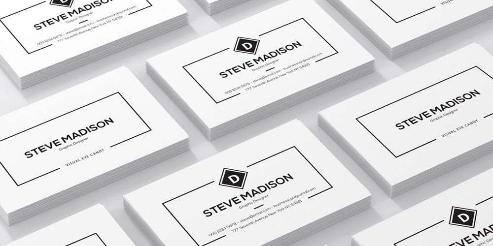 Business Cards Mockup PSD