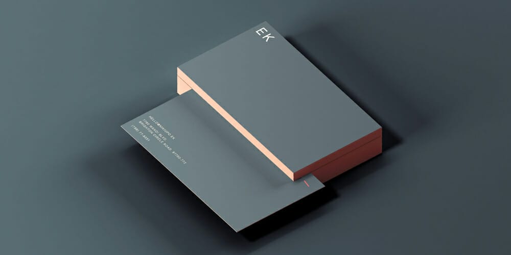 Classic Business Card Mockup Template