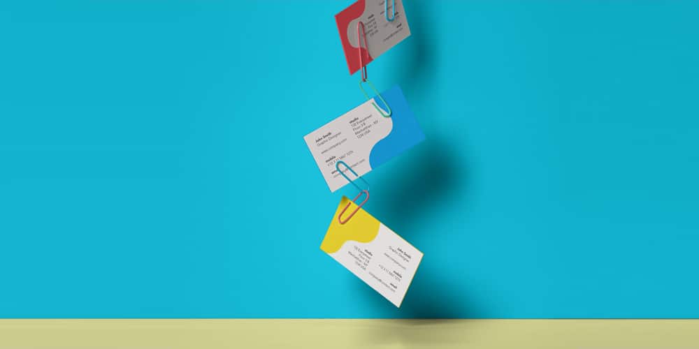 100+ Free Business Card Mockups PSD 125 Clipped Business Card Mockup