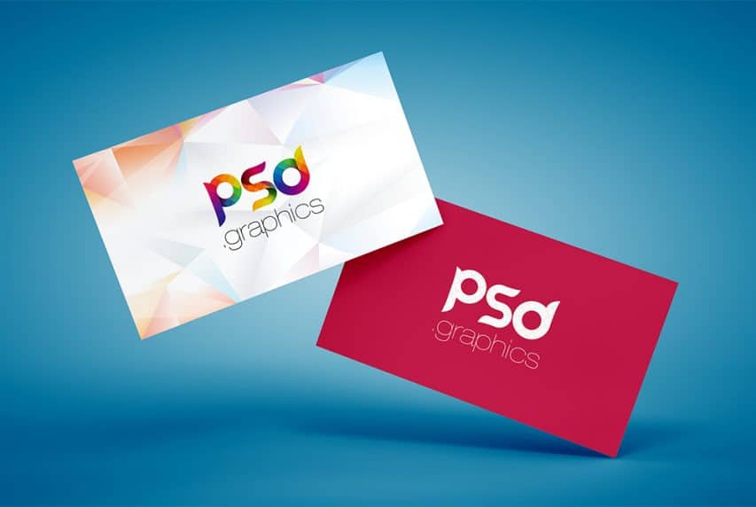Floating Business Card