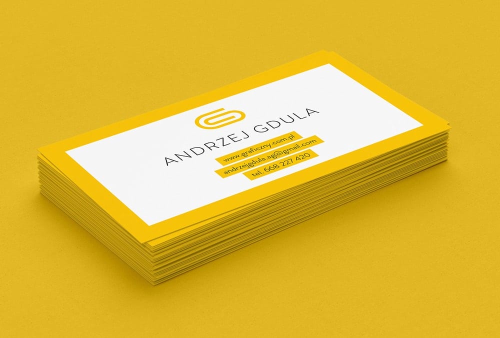 Free Business Card Mockup