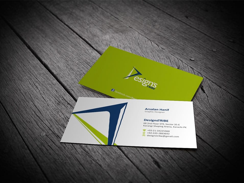 Free Business Card Mockup