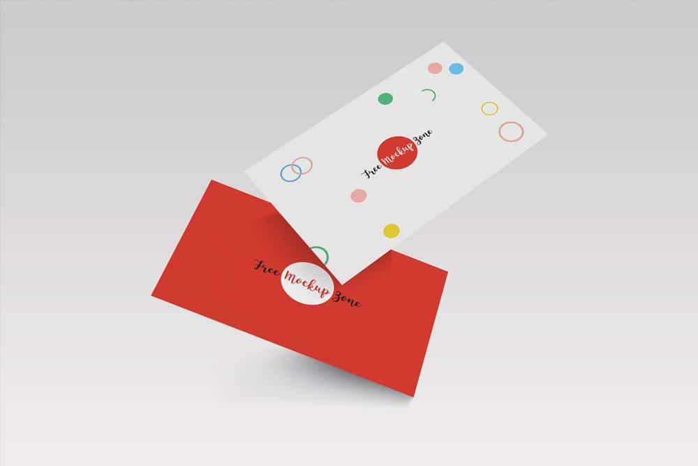 Free Falling Business Card